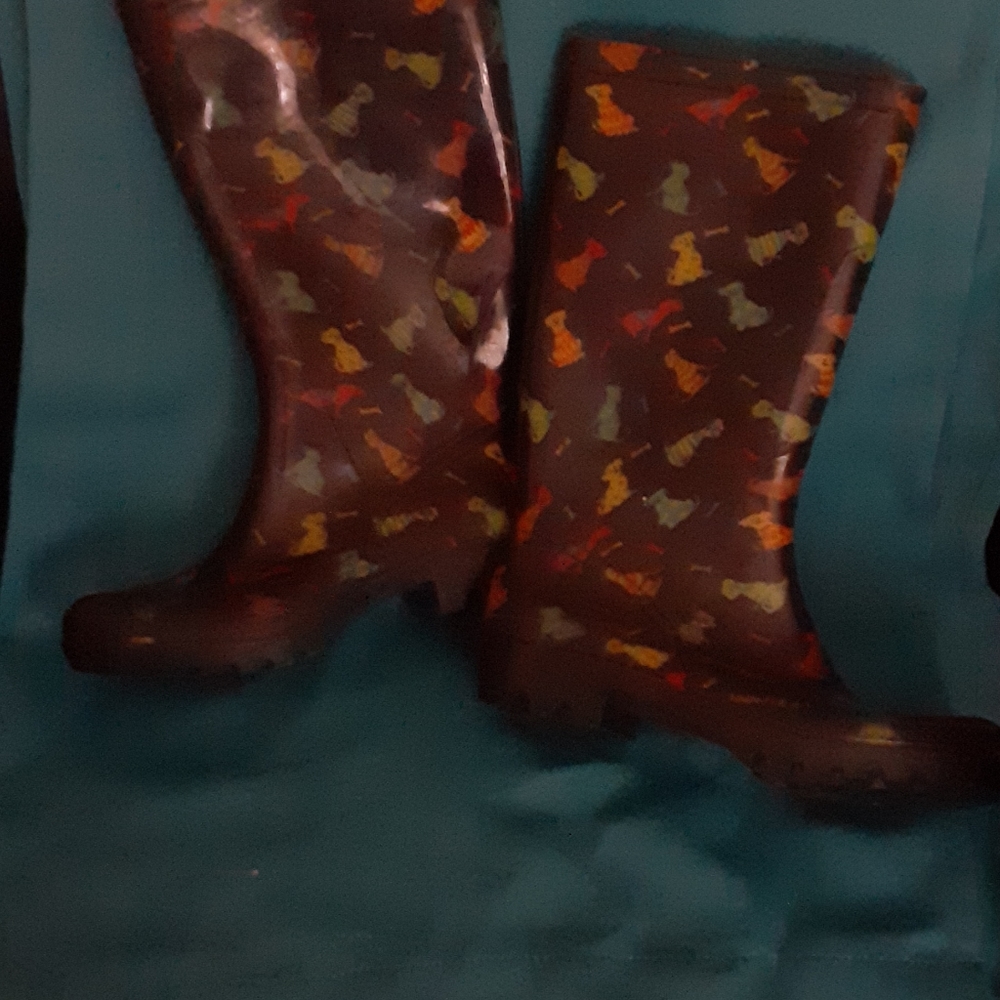 Adorable rain boots